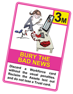 Bury the bad news!
