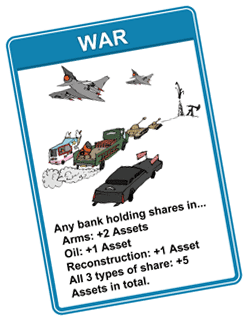 War: oil, bombs, cement, diplomats and ice cream