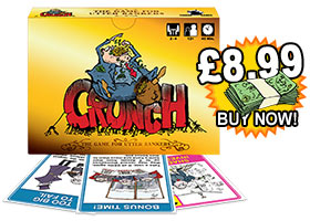 Crunch is just &pound;8.99 - that's MADFLATION!
