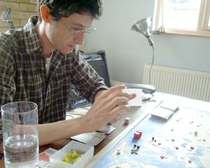 Pete, working the brain a little too hard.