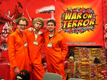 Day one of the fair, looking good in the suits.