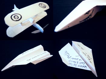 A selection of the reign/rain of terror. Smart-arse Grant stole the show with his poncey bi-plane. He may have won this battle, but we'll be back ...