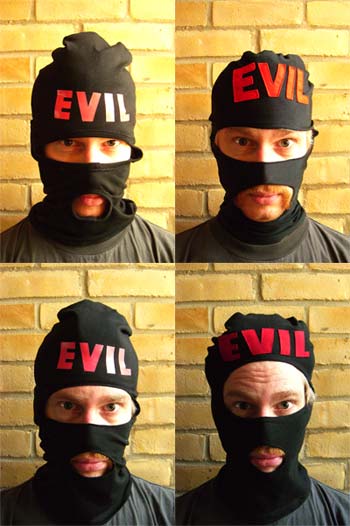 Top right is a bit of a superhero's mask