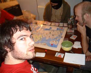 All eyes on the board, except Andy S who's considering jacking it all in to side with the terrorists ...