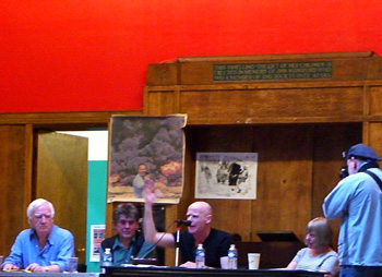Eamonn McCann in full flow