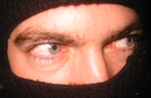 The evil eye, would you trust this man?