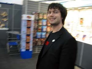 Andy S trying not to look shifty.
