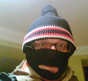 Andy T goes underground, the wooly hat of EVIL