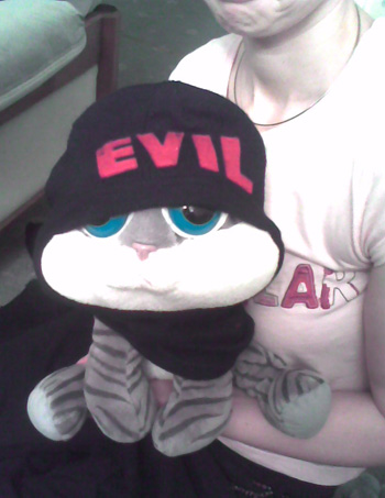 An Evil Cat. No Real.