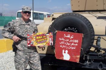 Holding a hostage in Afghanistan