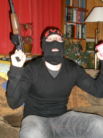 man with gun