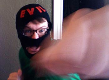 Heeeeya! I kill you dead. With finger.