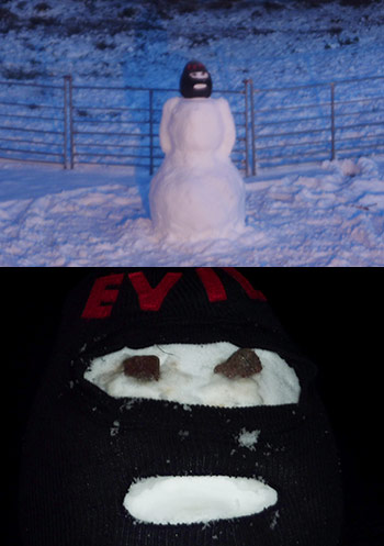Fear the Snowman of DOOM