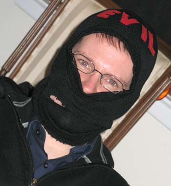 Cold red eyes of a killer