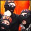 TerrorBull Games gang outside Zavvi
