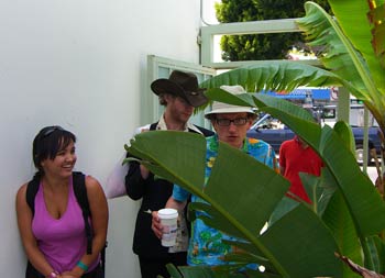 Andy T has a brief flashback of freedom fighting in the jungle. Meanwhile, Tom has bought a whole new wardrobe simply because he couldn't be bothered to wash. What a rock star.