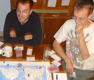 George, mid war cry.