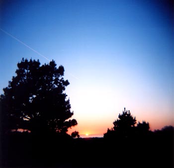 A sunset, because it's pretty