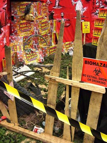 This was our last attempt at a stall - Rubbish!