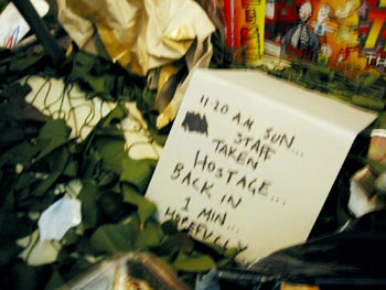 Last day: situation is desperate. Negotiations fall through. British Embassy refuses to intervene. Feeling sleepy.