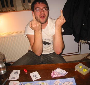 The 'Double Finger Flip' saw a dramatic first outing during this game from <a href="/wotblog/index.php?id=36">29 September 2005</a>. It proved so popular, that it would become a standard salute in most future games, signifying both defiance and victory.