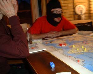 And a fine monkey impression wards off any challengers