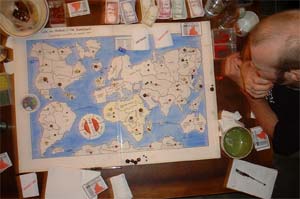 And it's all almost over. Like chess, you can sense your doom approaching in WoT and Hamish knows only too well what lies in store for him.