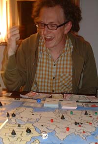 Image for Game Report:
Andy T, Andy S, Hamish, Ian & Bob