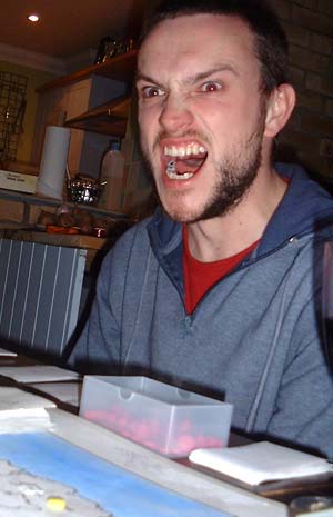 Ah, the 'war cry', a classic diversion tactic.