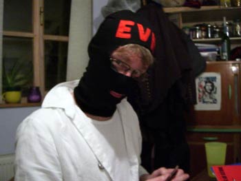 Welcome, professor Evil