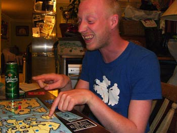 'Oi! Give me back Iceland, you sod'