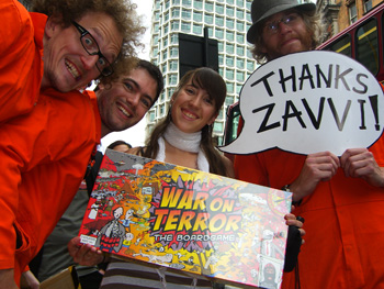 Just so you know, these girls aren't photoshopped in. It's true, 'War on Terror' isn't just for boys.