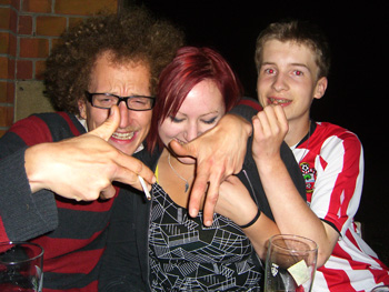 Before it got messy...