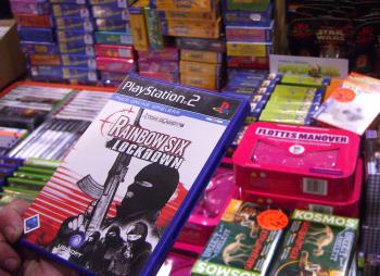 "Terrorism is unsuitable for games" - Dominique Metzler, Essen Spiel toy fair organiser. But it seems fine for computer games.