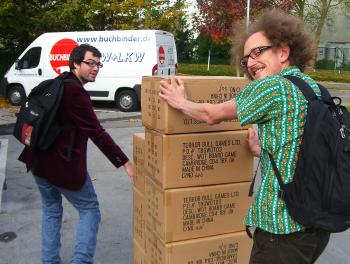 Ready to infiltrate the fair with dangerous contraban