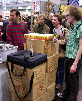 The 'Terror Cart' attracts some attention