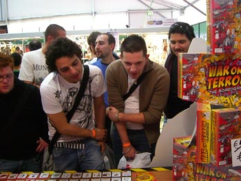 Things picked up on the second day though. Lots of healthy interest.