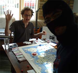 Waah! Terrorist surprise!