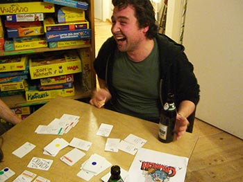 "Ha ha! I stole your Nazi gold! Ha ha!" No one likes a smug git, Josh.