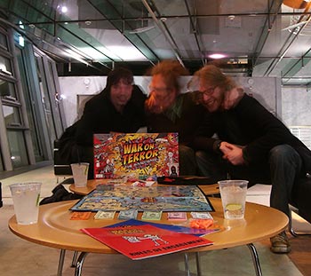 A quick blurry portrait before the evening begins.