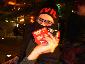 Tom enjoying his Evil reign