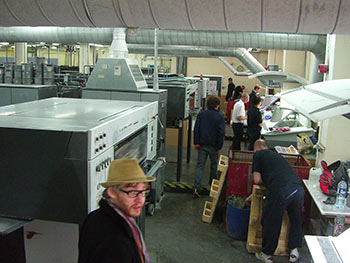 Look where you're going, Tom, that machine's worth 1.5 million