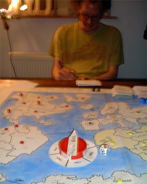 Writing a secret message looks like a real effort