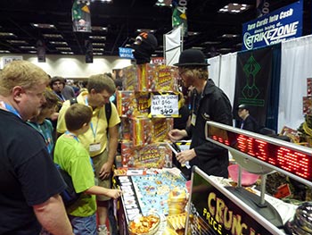 Tom explaining for the 100th time that yes, you really do get the balaclava in the game.