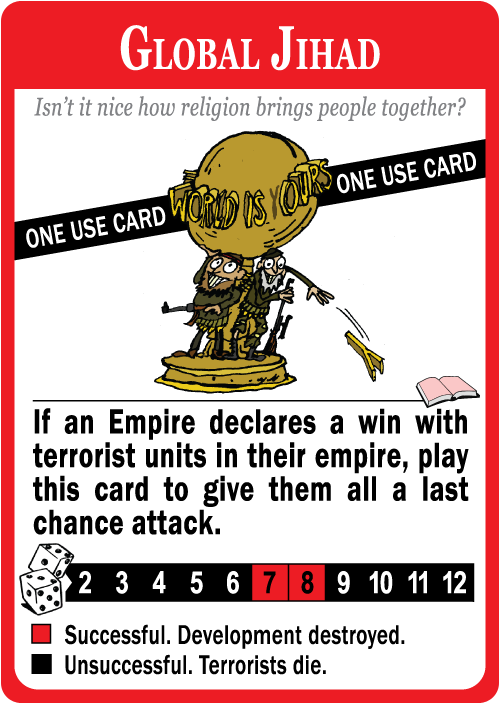 It's about time Jihad made an appearance in the game.