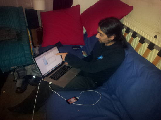 David contemplates clicking the "Actually, I've decided against uploading this - please delete everything" button