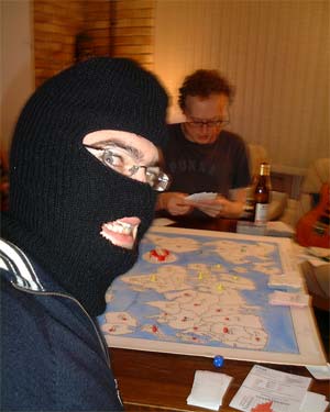 The face of evil. Fear him.