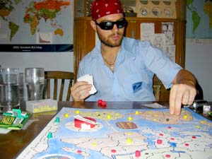 Hang on, where did the terrorist come from?