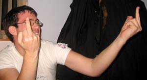 He's got it! Somehow the bastard wins again!