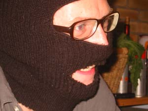 The balaclava is starting to look normal.